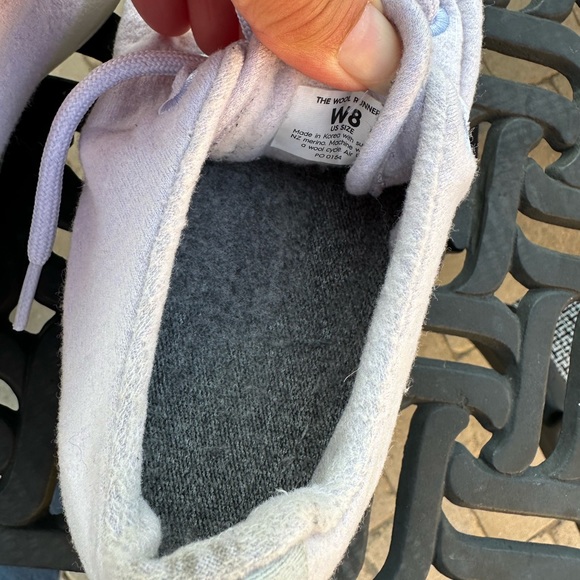 Albirds Lilac Sneakers Size 8 - Picture 6 of 7